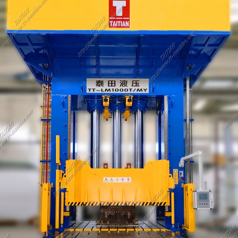 1000tons compositis hydrau torcular ad novum industria vehiculum altilium casu