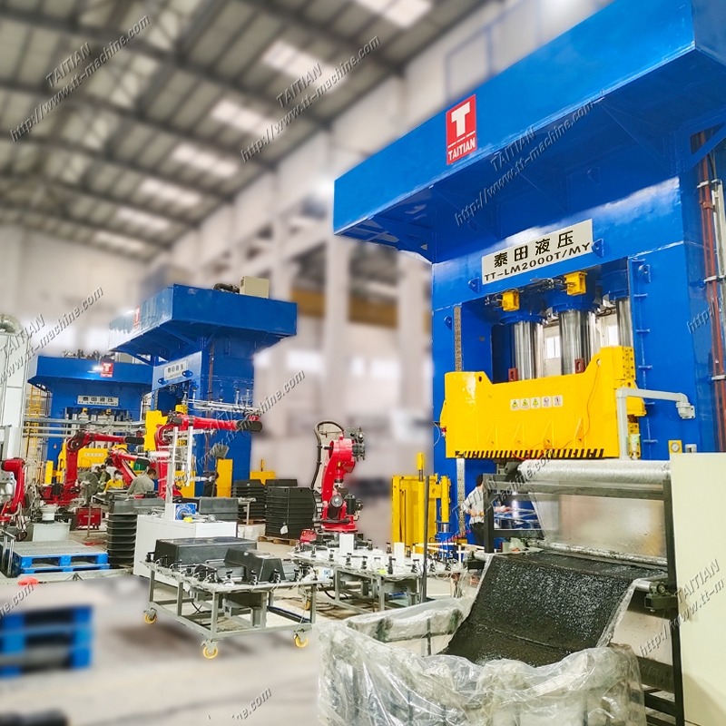 2000tons Composites Hydrau Press pro novus industria vehiculum altilium casu